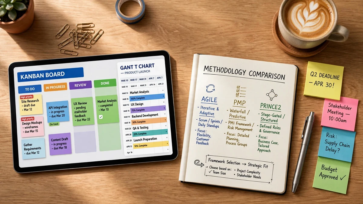 Agile, PMP, or PRINCE2? Choosing the Right Project Management Certification